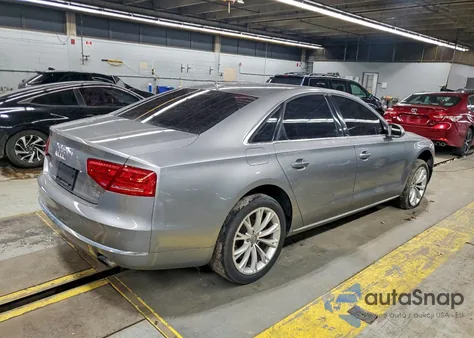 2011 Audi A8 Quattro из США, поврежденный, VIN WAUAVAFD1BN021187